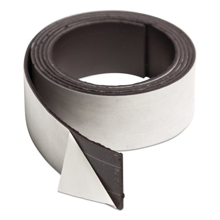 U Brands Magnetic Adhesive Tape Roll, 1" x 4 ft, Black 5149U00-24